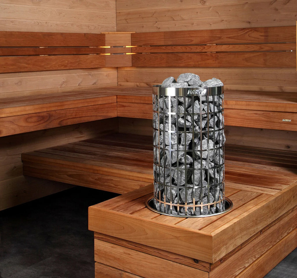 Harvia Cilindro PC Electric Sauna Heater – Steel