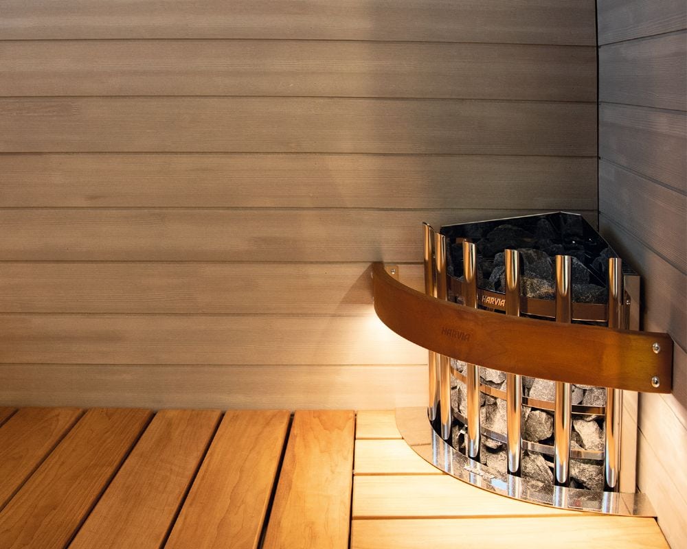 Harvia Glow Corner Electric Heater