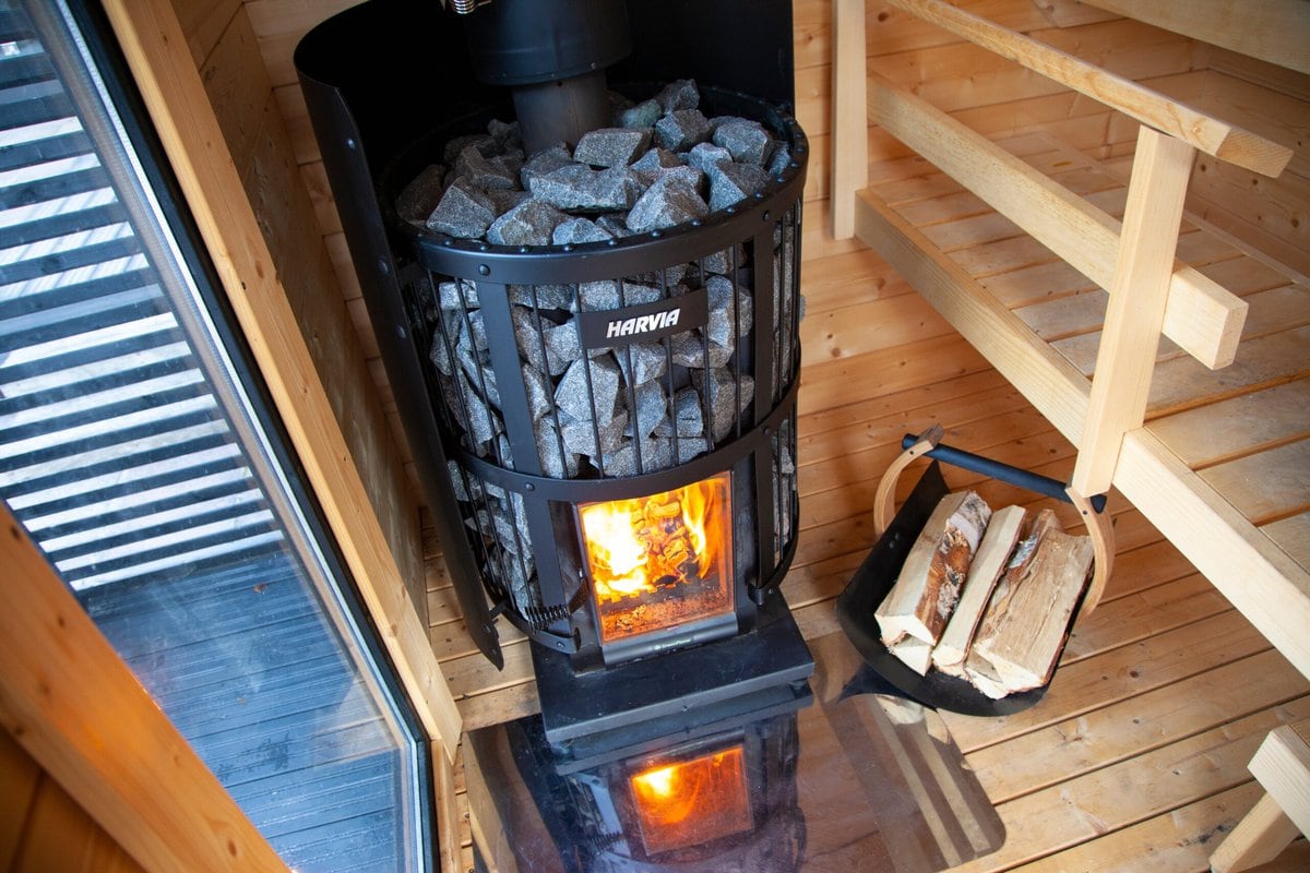 Harvia Legend 240 GreenFlame Wood-fired Sauna Heater