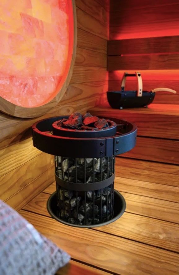 Harvia Legend Tower Sauna Heater – Black Steel