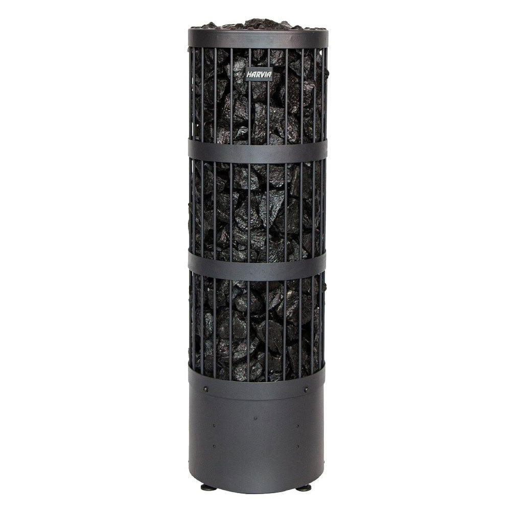 Harvia Legend Tower Sauna Heater – Black Steel