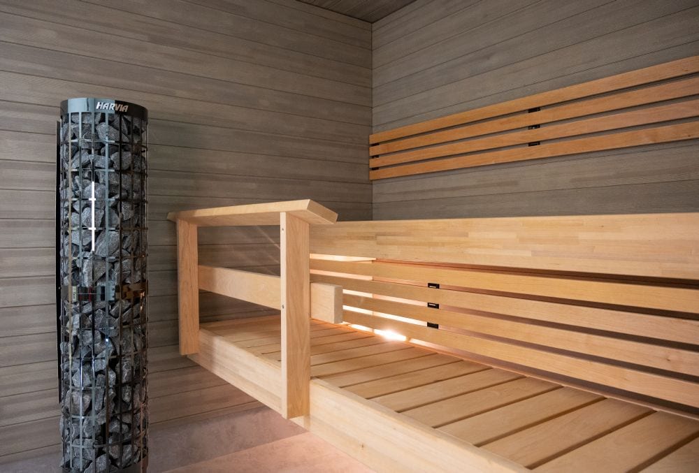 Harvia Legend Tower Sauna Heater – Black Steel