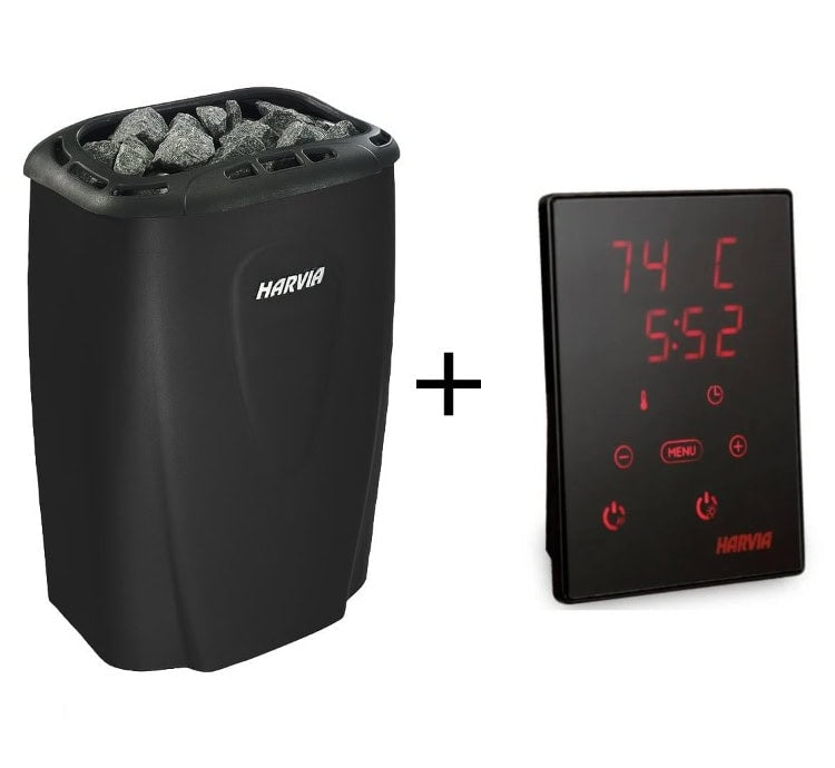 Harvia Moderna VXE Black Electric Sauna Heater