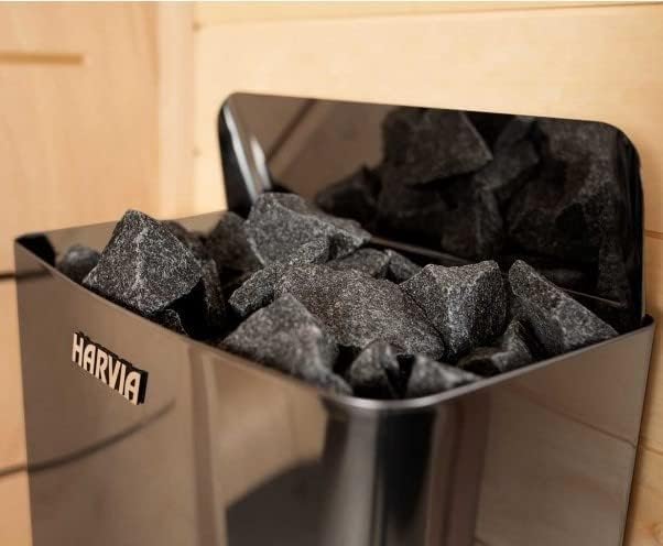 Harvia The Wall SW Electric Sauna Heater – Black Steel