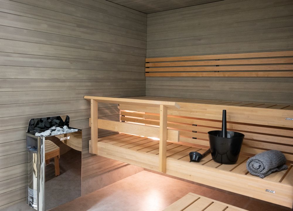 Harvia The Wall SW Electric Sauna Heater – Steel