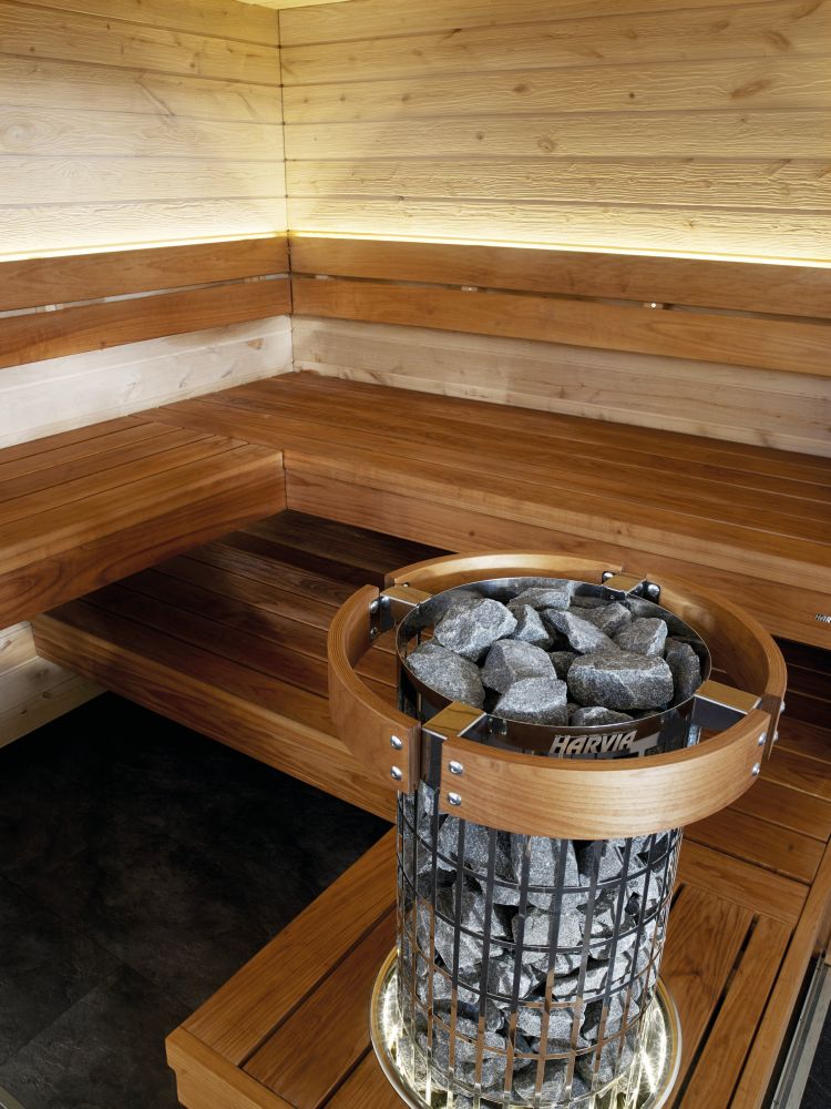 Harvia Cilindro Pro PC100E/135E Electric Sauna Heater
