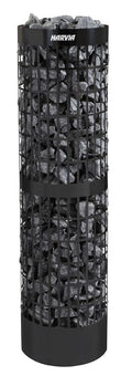 Harvia Cilindro Pro PC100E/135E Electric Sauna Heater – Black Steel
