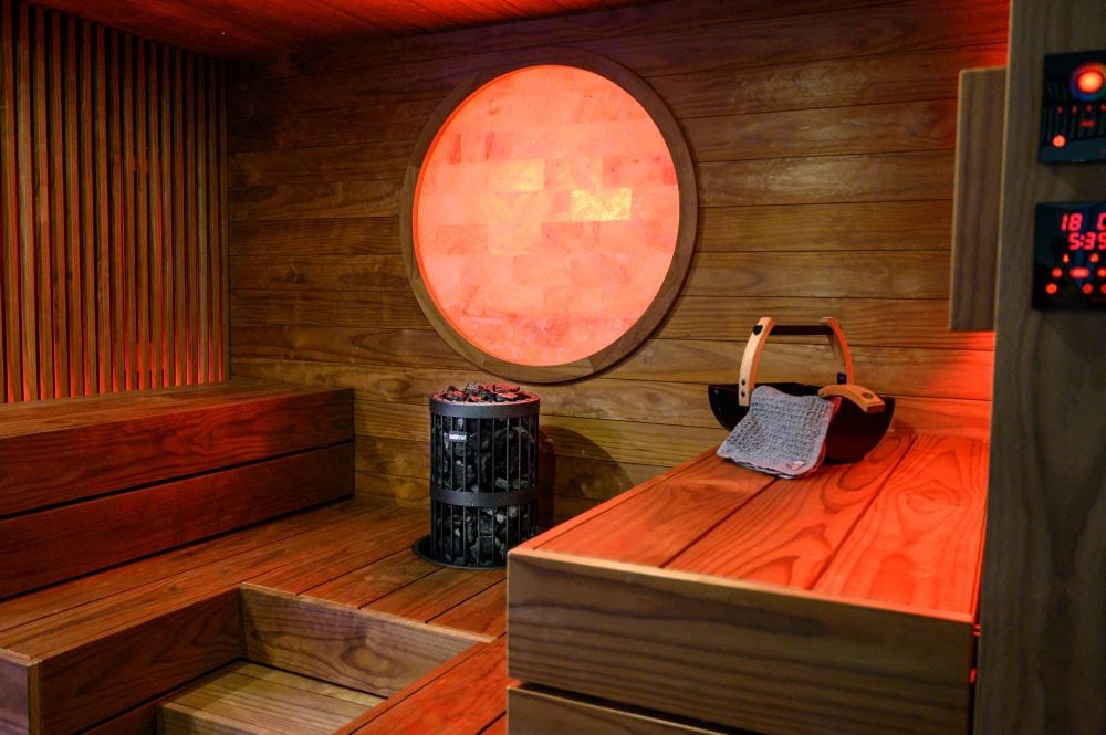 Harvia Legend Tower Sauna Heater – Black Steel