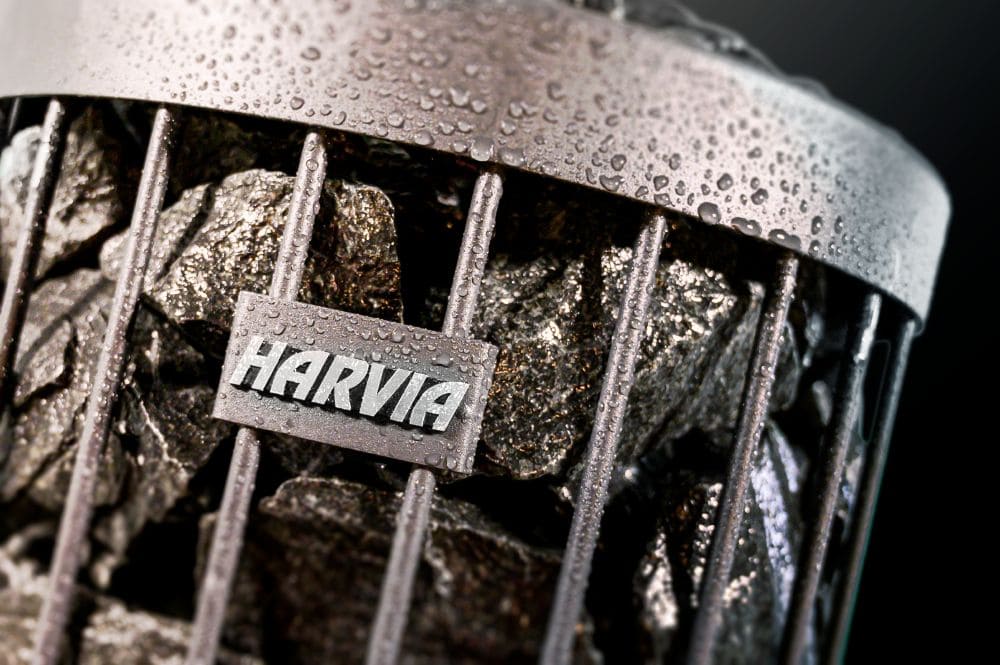 Harvia Legend Tower Sauna Heater – Black Steel
