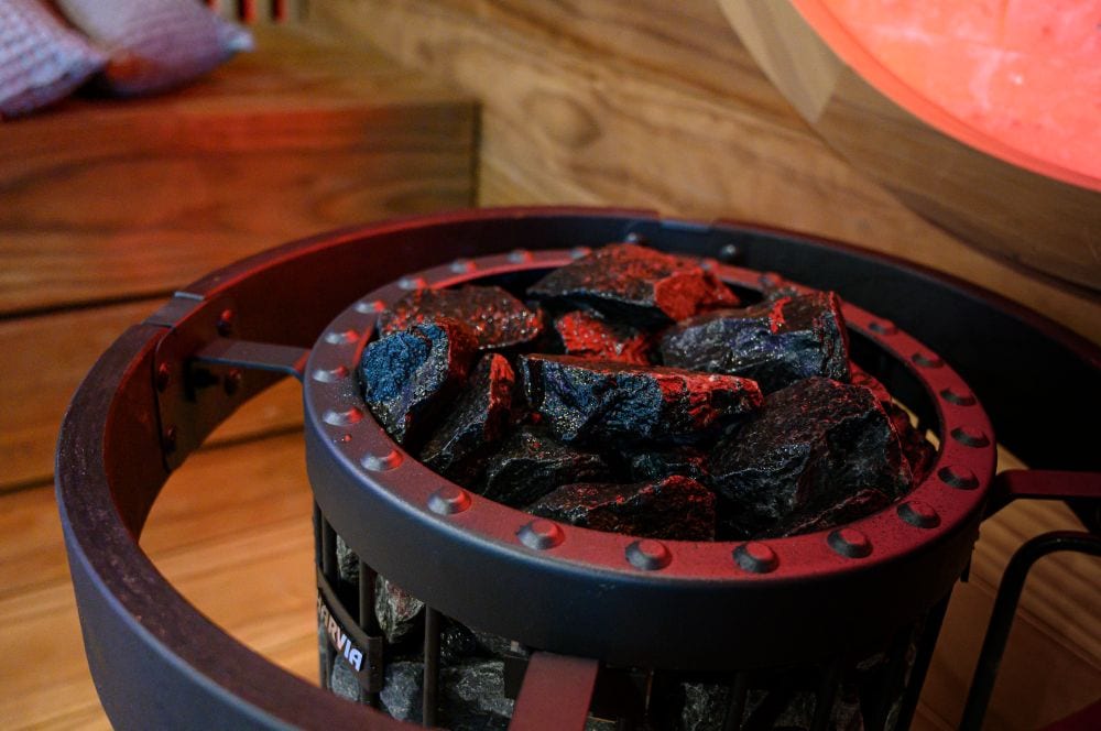 Harvia Legend Tower Sauna Heater – Black Steel