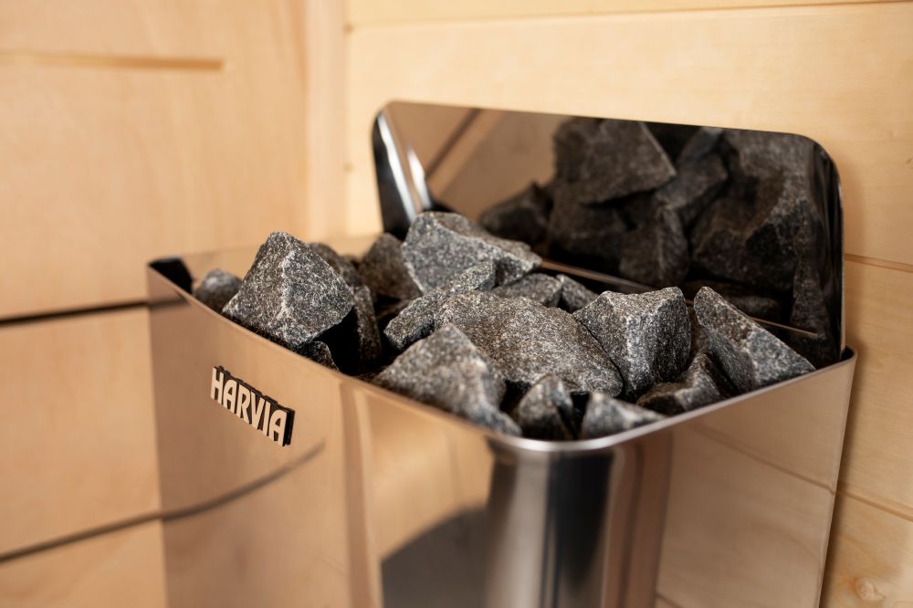 Harvia The Wall SW E Electric Sauna Heater – Steel