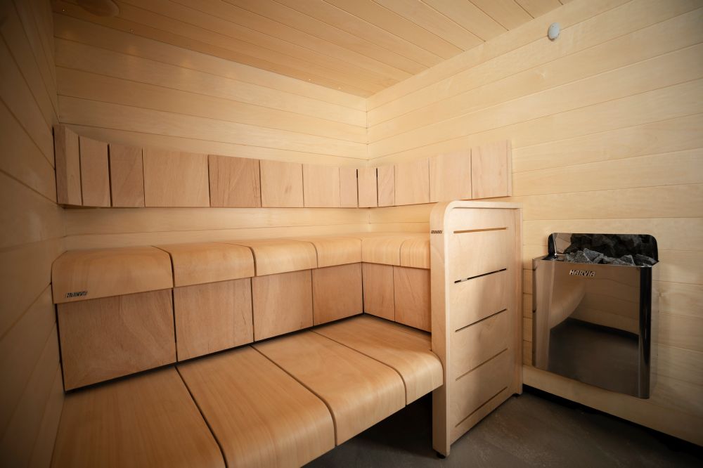 Harvia The Wall SW E Electric Sauna Heater – Steel