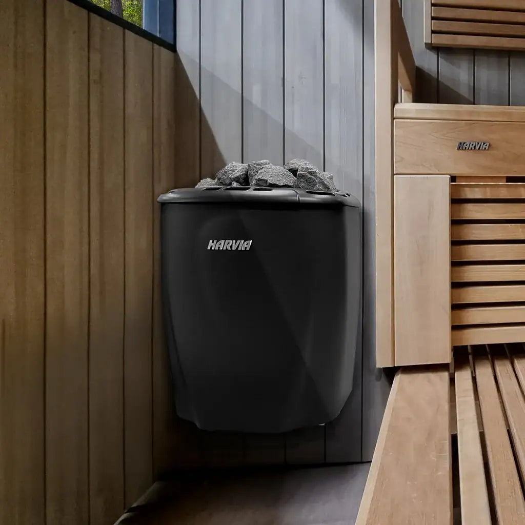 Harvia Moderna VXE Black Electric Sauna Heater